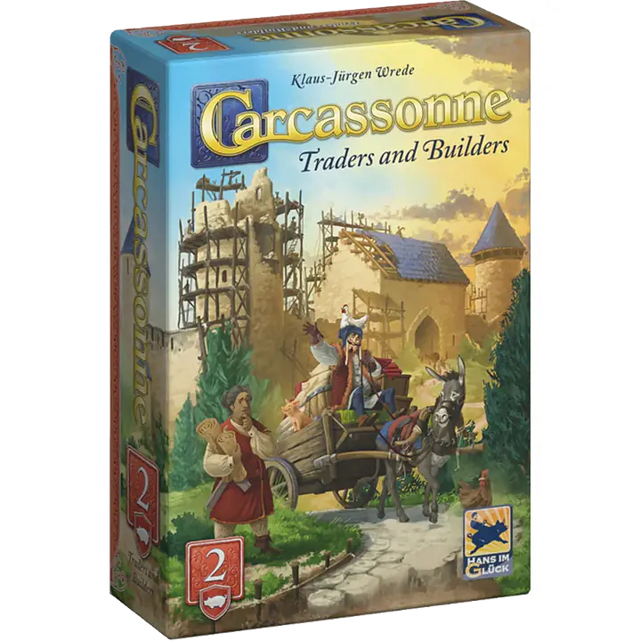 CARCASSONNE: EXPANSION 2 – TRADERS AND BUILDERS - 3 EDICIJA - Master