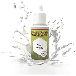 ARMY PAINTER: WARPAINTS - MATT WHITE - Master