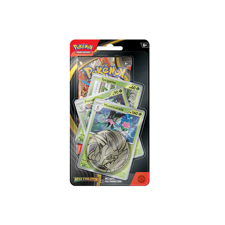 Pokemon - PKM - Pokemon - Mega Evolution Premium Checklane Blister - Meowscarada - Master