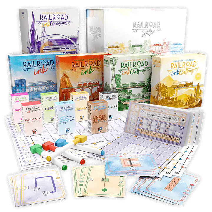 Railroad Ink Challenge: Ultimate Collector's Edition - Master